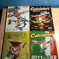 Lotto album Panini Calciatori & Zampe