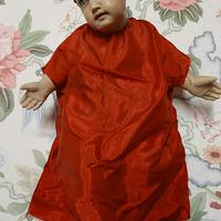 Antica statua in gesso Bambino Gesù