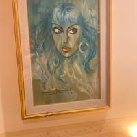 Quadro di Romano Mussolini autentico Madame X