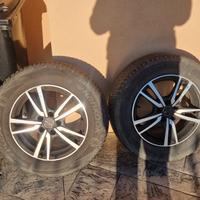 4 cerchi Mak 16' con gomme invernali Jeep Compass