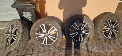 4 cerchi Mak 16' con gomme invernali Jeep Compass