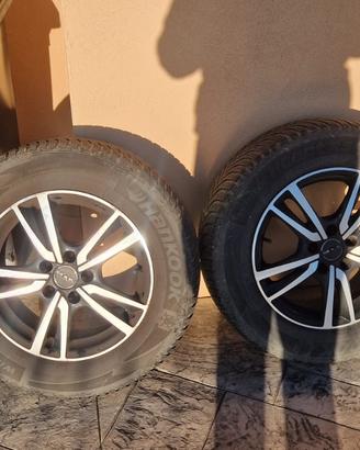 4 cerchi Mak 16' con gomme invernali Jeep Compass
