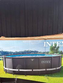 Set completo piscina Intex Ultra XTR Frame 549×132