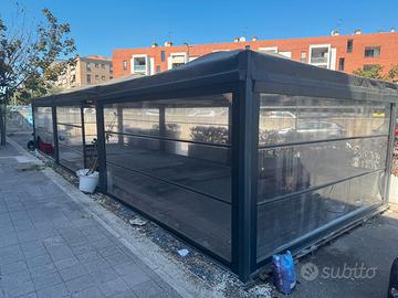 Dehors professionale 6x6m - 3 moduli