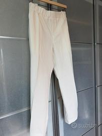 Pantaloni regular fit bianco H&M