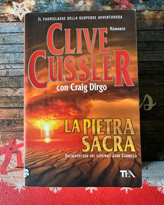 Libro La pietra Sacra Clive Cussler
