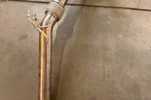 Downpipe scat golf gti 2.0 tfsi