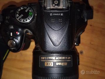 Nikon d 5200 macchina fotografica
