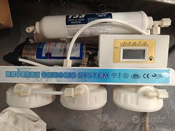 impianto osmosi inversa depuratore acqua 