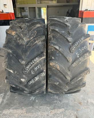 Coppia Pneumatici Agricoli Goodyear 480/70 R24