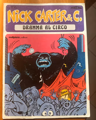 Fumetto: Nick Carter&C - 2) Dramma al Circo