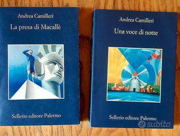 4 libri col commissario Montalbano 