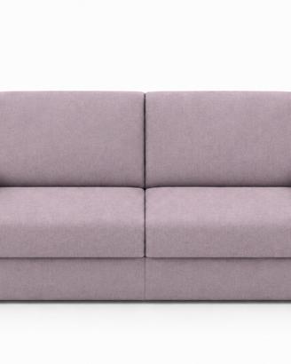 Divano Letto 3 Posti con Materasso – Lilla Polvere