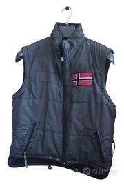 Smanicato imbottito nero uomo taglia L