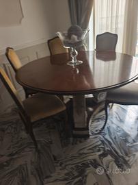 il tavolo Bertele ( Verona ) e 6 sedia Bertele 