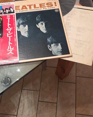 LP The Beatles-Meet The Beatles Ediz. Giapponese 