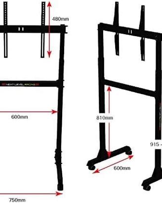 Next Level Racing Free Standing Monitor Stand
