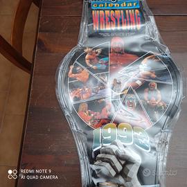 Calendario wrestling 1993 nuovo sigillato vintage 