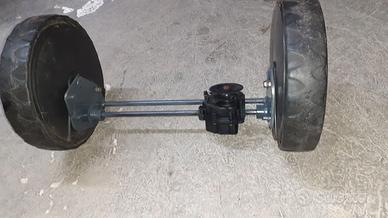 trazione completa di ruote  x oleomac efco