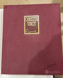 Formella Salvatore Fiume "Christus Vincit"