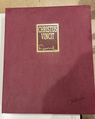 Formella Salvatore Fiume "Christus Vincit"