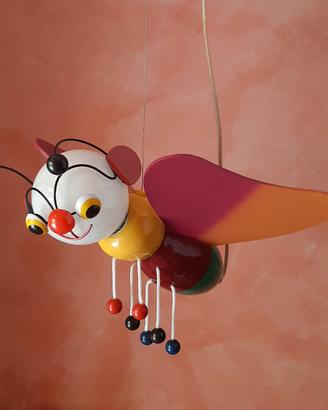 Lampadario a farfalla per stanza bambini