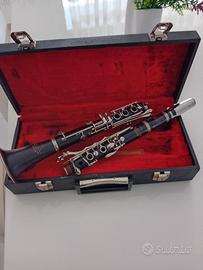 Clarinetto in ebano marca Orsi in Sib anni 80