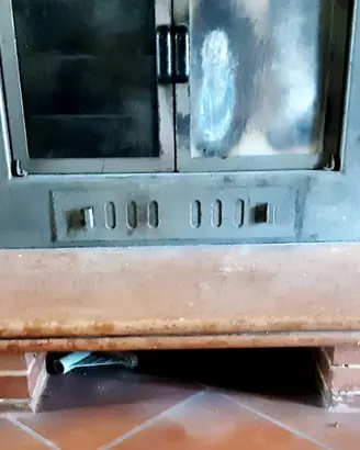 Piano Camino in Marmo Rosso Verona