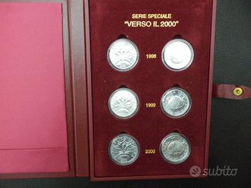 Serie Speciale Monete Argento 835 "Verso il 2000"