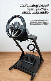 Simulatore per PlayStation 4 volante+pedali+stand