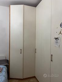 Armadio cikiegio e panna