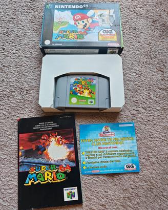 Super Mario 64 per Nintendo 64 completo