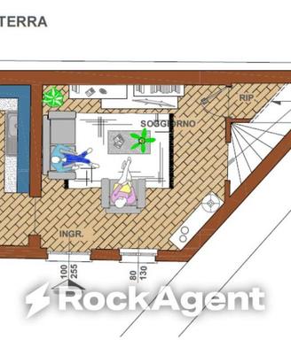 Casa indipendente di 80 m² con 3 locali a Mede