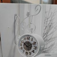 orologio da parete bianco nuovo 