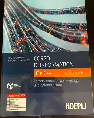 Corso di Informatica C e C++ – Hoepli – ISBN 97888