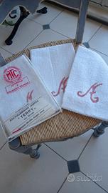 Tris asciugamani ospite 