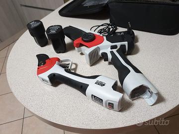 Cesoie e sega a batteria per siepi