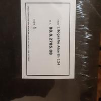 Litografia Abarth Spider 124