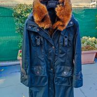 Piumino donna con pelliccia 