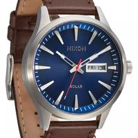 Nixon Sentry Solar Leather