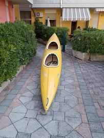 Canoa / Kayak BIPOSTO in vetroresina + Kit Accesso