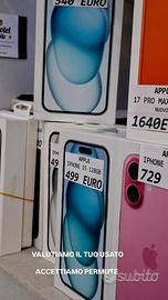 IPHONE 15 PLUS 128GB batteria 100%