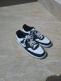 Nike Court Vision Low-Nero/Bianco-Taglia 42