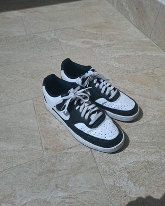 Nike Court Vision Low-Nero/Bianco-Taglia 42