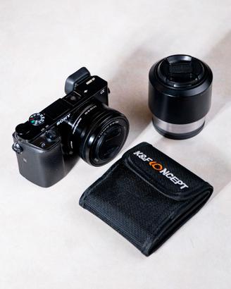 BUNDLE Sony a6000 + 2 Obiettivi + Filtri