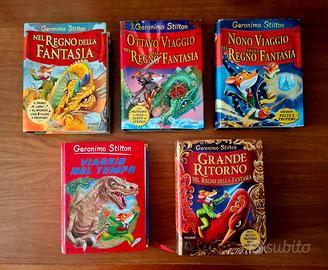 Geronimo Stilton – Lotto 5 libri Regno Fantasia