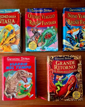Geronimo Stilton – Lotto 5 libri Regno Fantasia
