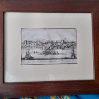 Stampa antica della Città  di Piombino