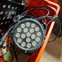 Faro par led stagno 120w dmx