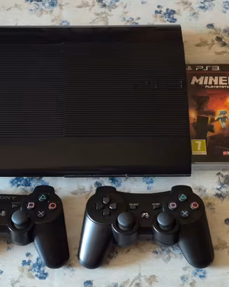 PS3 Super Slim 500GB + Minecraft